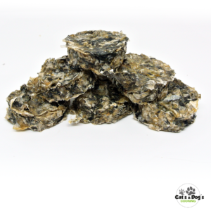 Rondelles de peau de morue