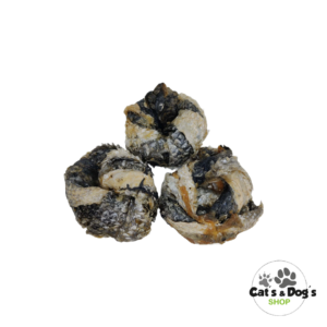 Donuts de peau de saumon